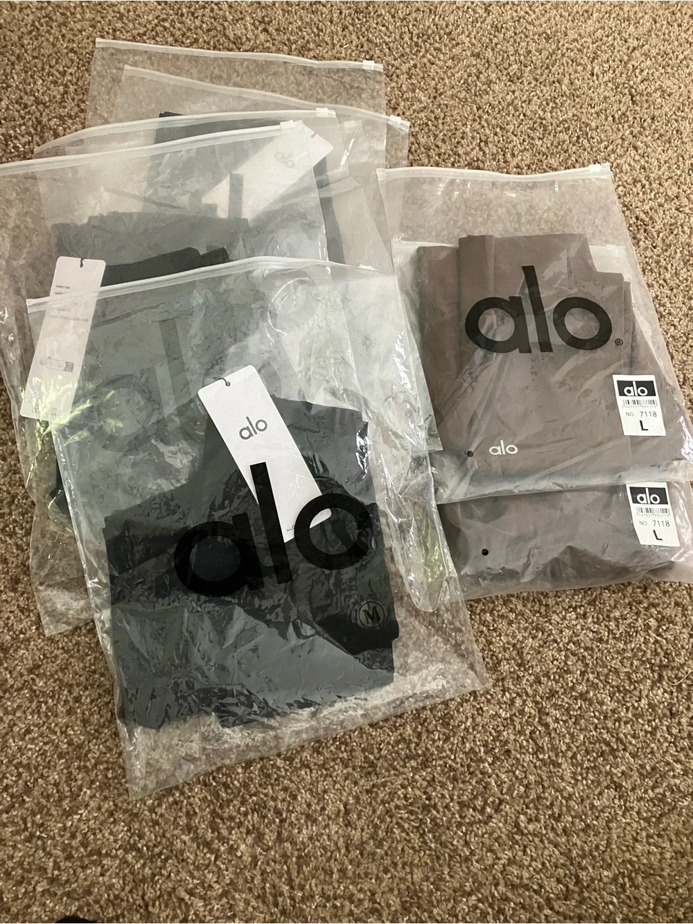 ALO Yoga Black or brown SoftSculpt High-Waist Leggings